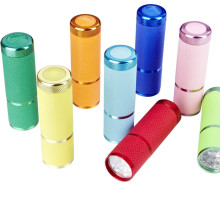 Aluminum Dry Battery LED Flashlight